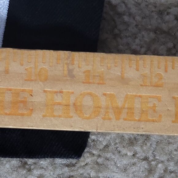 NWOT Adidas Adibreak Denim Two-In-One Jeans Womens 32 Black White Baggy Skater - Picture 9 of 16